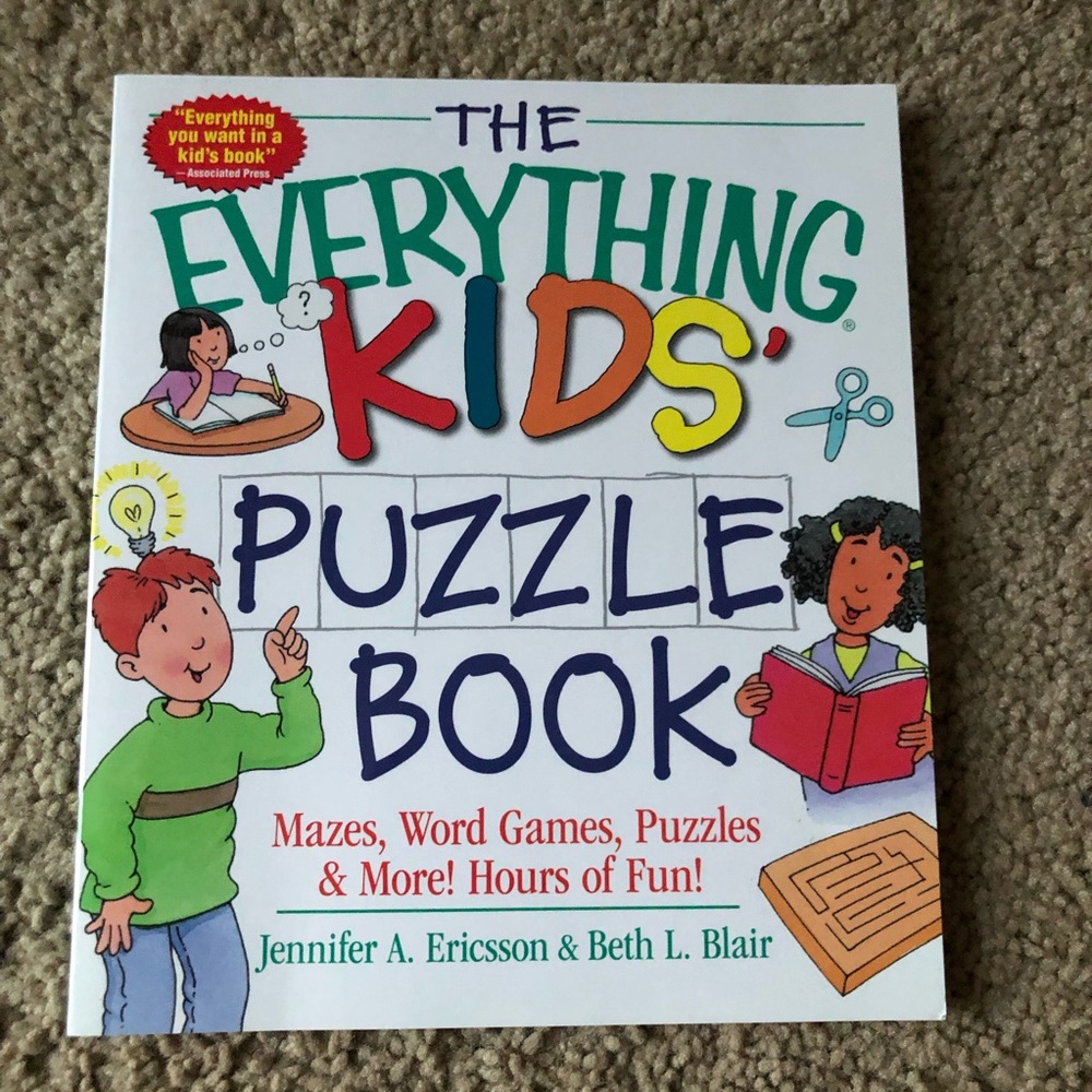 The Everything kids’ puzzle book